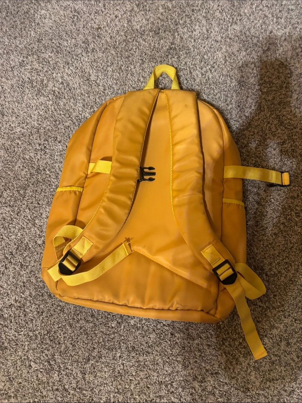 Supreme Yellow Mustard Backpack with Front Bungee